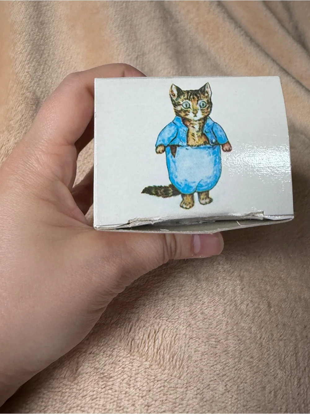Beswick Beatrix Potter Benjamin Bunny Figurine England With Vintage Box